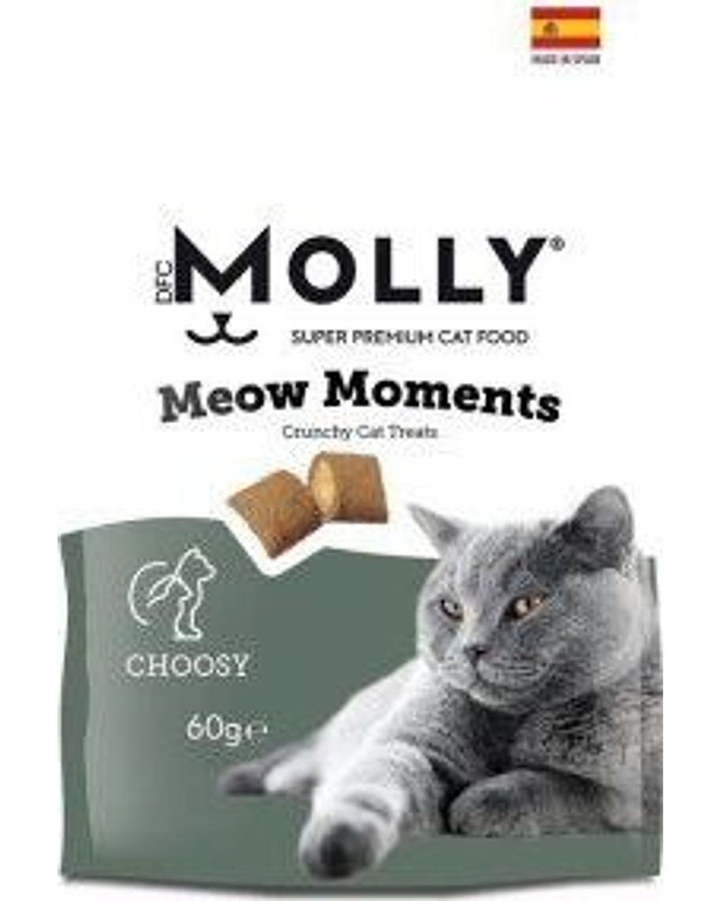 Molly Meow Moments Seçici Kediler İçin Tavuklu Kedi Ödülü 60 gr