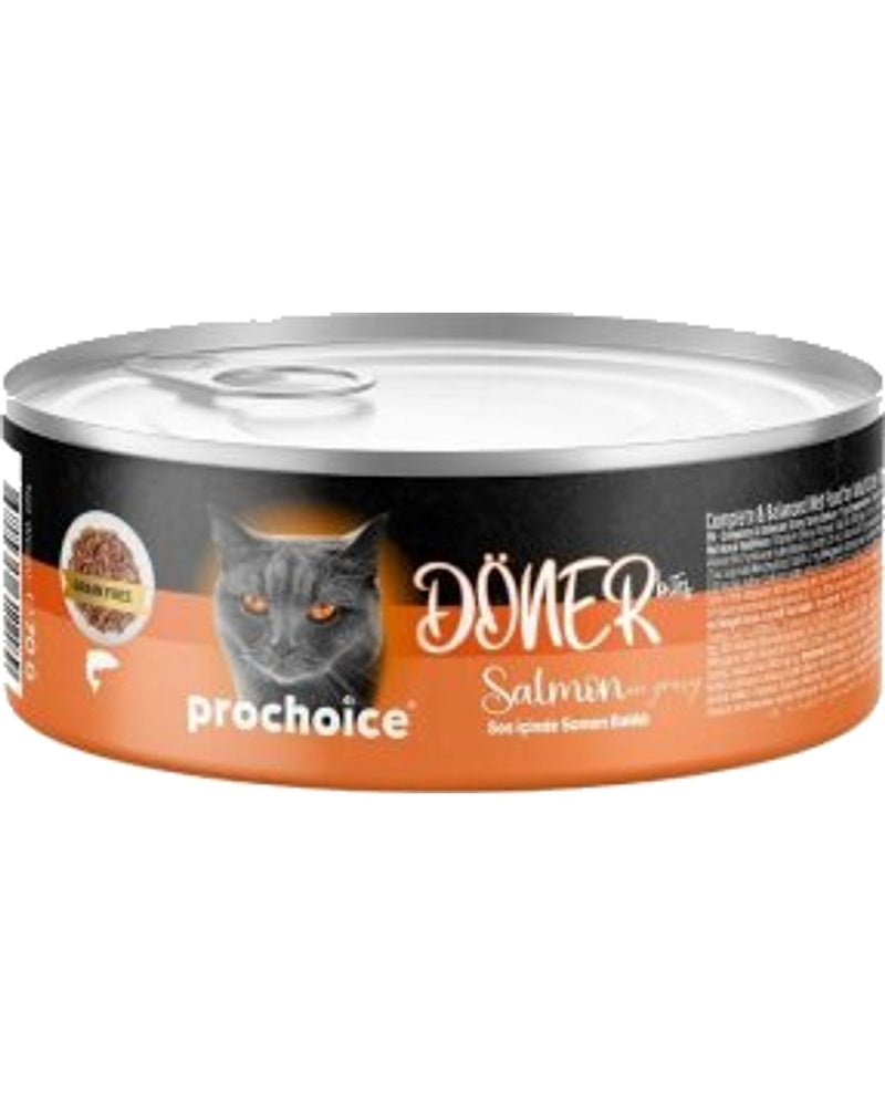 Prochoice Sos İçinde Somon Balıklı Yetişkin Kedi Konservesi 70 gr