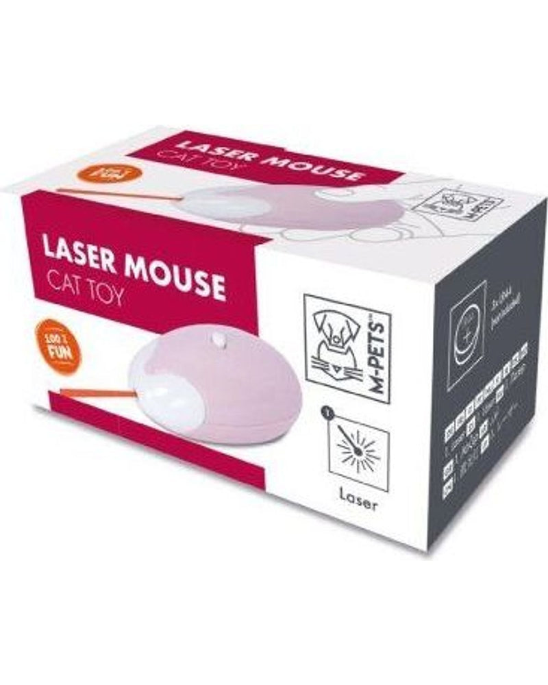 M-Pets Pilli Lazer Fare Kedi Oyuncağı, Pembe