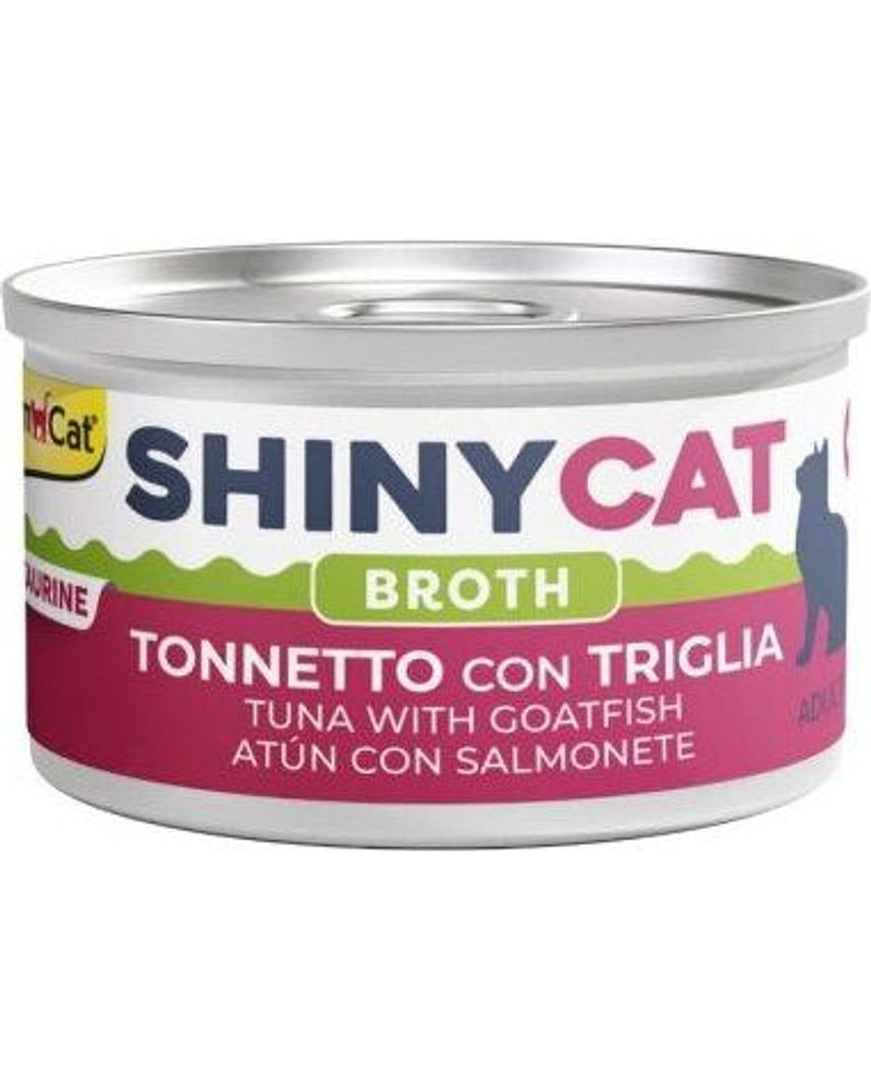 Gimcat Shinycat Sosta Ton ve Barbun Balıklı Kedi Konservesi 70 gr