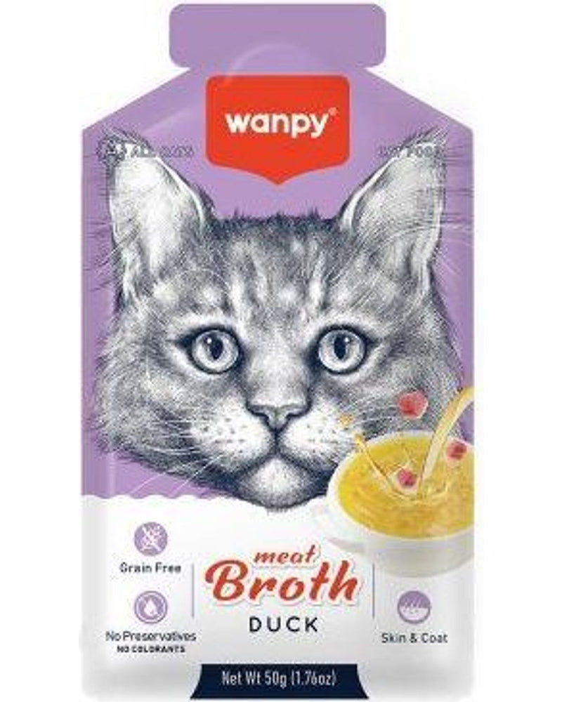 Wanpy Tahılsız Ördek Etli Kedi Çorbası 50 gr