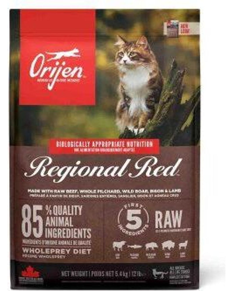 Orijen Regional Red Tahılsız Yetişkin Kedi Maması 5,4 kg