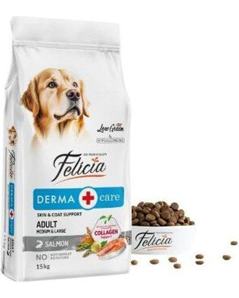 Felicia Hipoalerjenik Somonlu Yetişkin Köpek Maması 15 kg