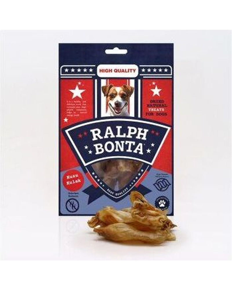 Ralph Bonta Doğal Kurutulmuş Kuzu Kulak Köpek Ödülü 100 gr