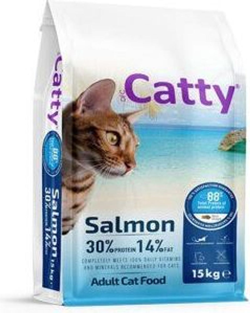 Catty Somonlu Yetişkin Kedi Maması 15 kg