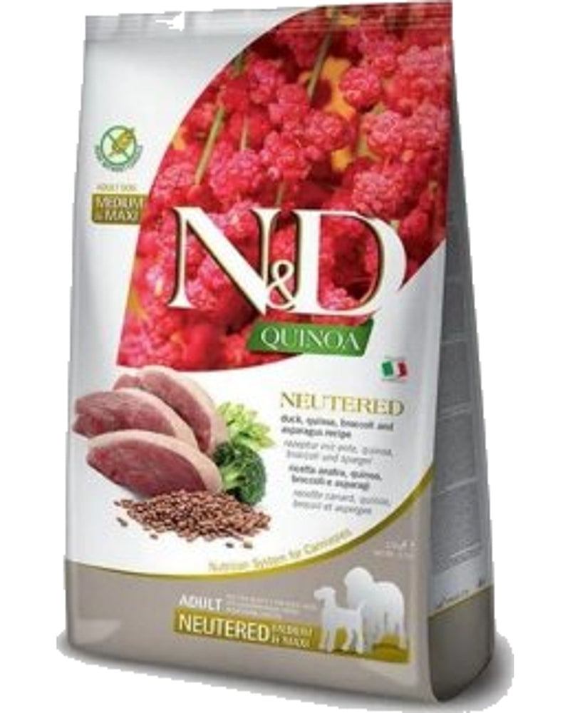 N&D Ördek Kinoalı İdrar Yolu Kısırlaştırılmış Köpek Maması 12 kg
