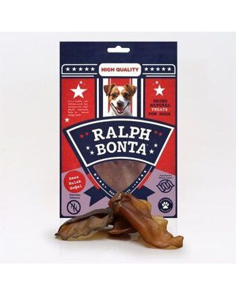 Ralph Bonta Doğal Kurutulmuş Dana Kulak Köpek Ödülü 100 gr