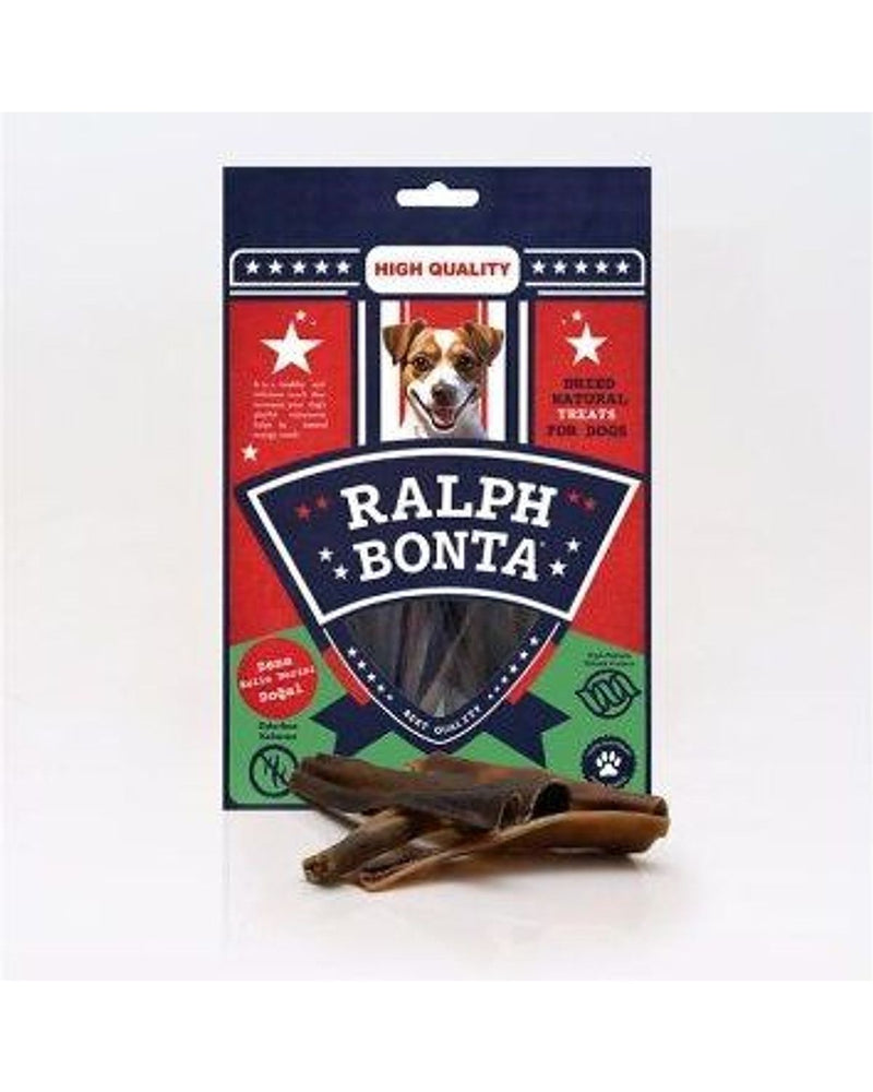 Ralph Bonta Doğal Kurutulmuş Dana Kelle Derisi Köpek Ödülü 100 gr
