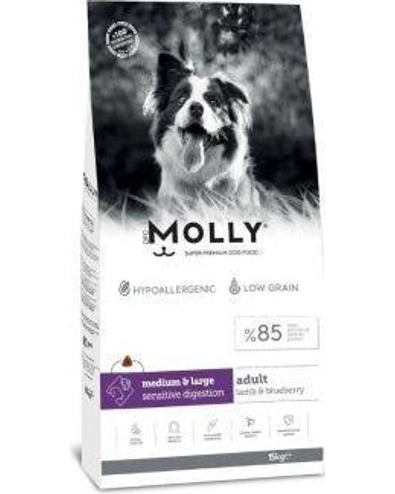 Molly Düşük Tahıllı Kuzulu Büyük Irk Köpek Maması 15 kg