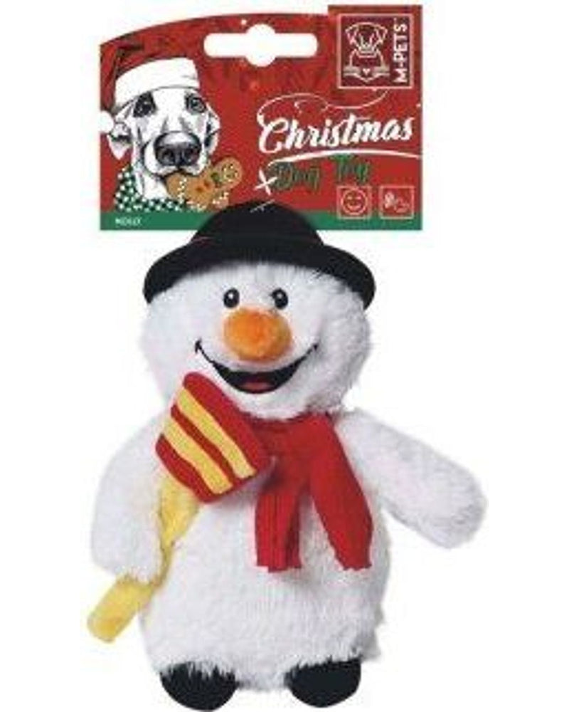 M-Pets Holly Sesli Yılbaşı Peluş Köpek Oyuncağı 20 cm