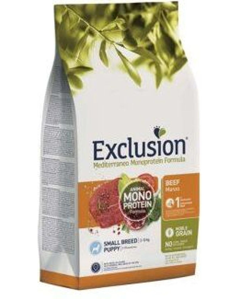Exclusion Sığır Narlı Düşük Tahıllı Küçük Irk Yavru Köpek Maması 2 kg
