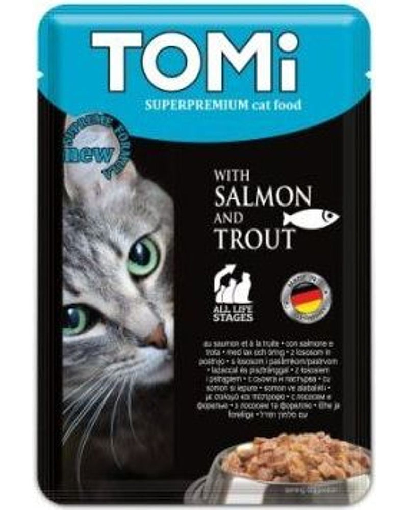 Tomi Somonlu ve Alabalıklı Kedi Konservesi 100 gr