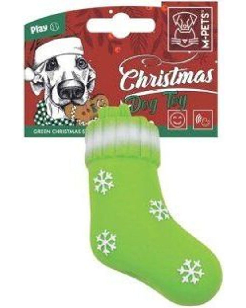 M-Pets Sesli Çorap Latex Köpek Oyuncağı 13 cm