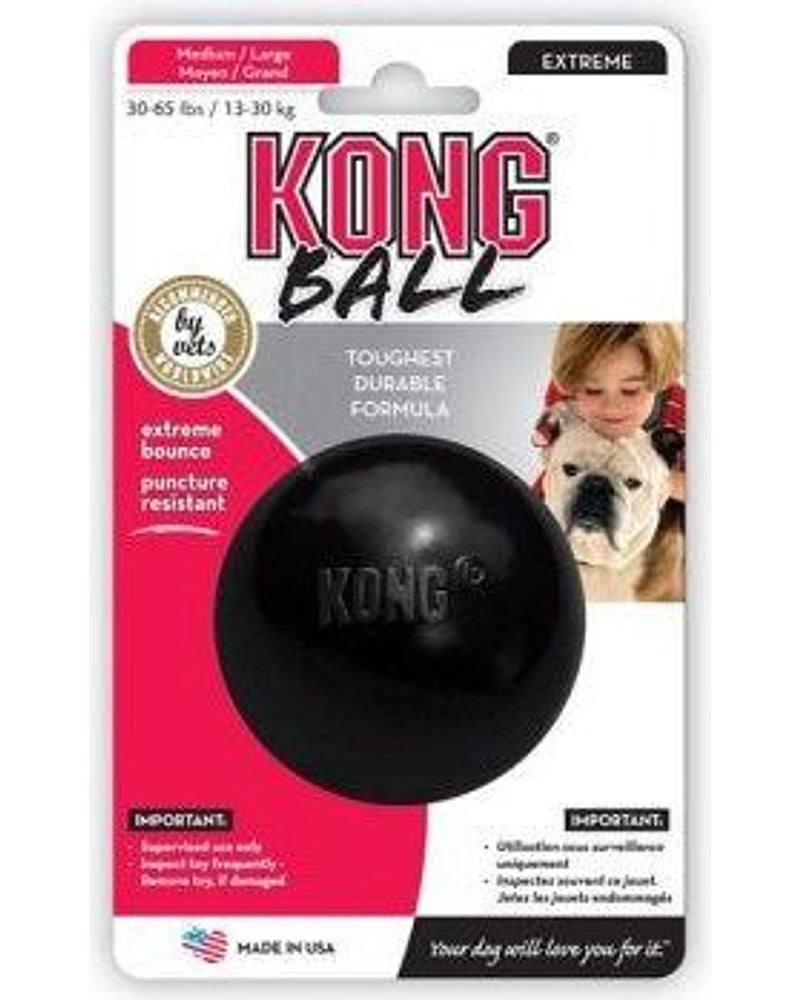 Kong Extreme Dayanıklı Kauçuk Köpek Oyun Topu 8 cm (M-L)