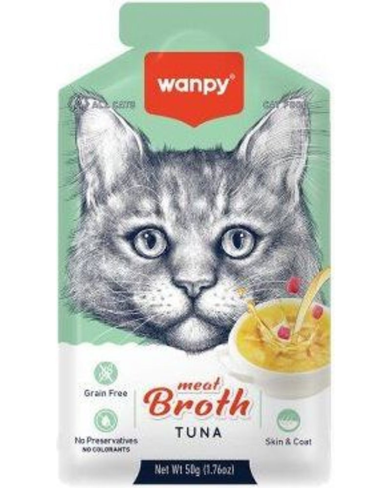 Wanpy Ton Balıklı Sıvı Kedi Çorbası Ödülü 50 gr