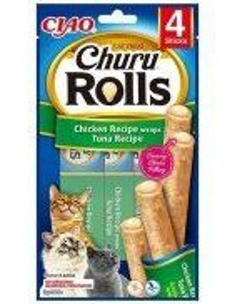 Ciao Churu Tavuk Sargılı Ton Balıklı Kedi Ödülü 4 x 10 gr