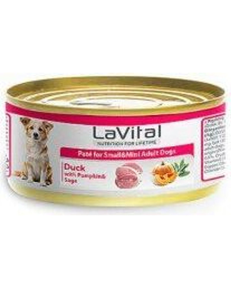 LaVital Ördekli Bal Kabaklı Küçük Irk Köpek Konservesi 85 gr