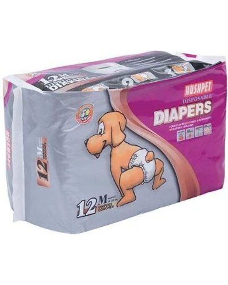 Hushpet Ultra Emici Köpek Çiş Pedi M 7-16 kg 12'li