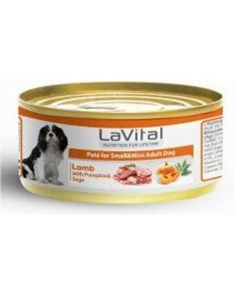 LaVital Kuzu Etli Bal Kabaklı Küçük Irk Köpek Konservesi 85 gr