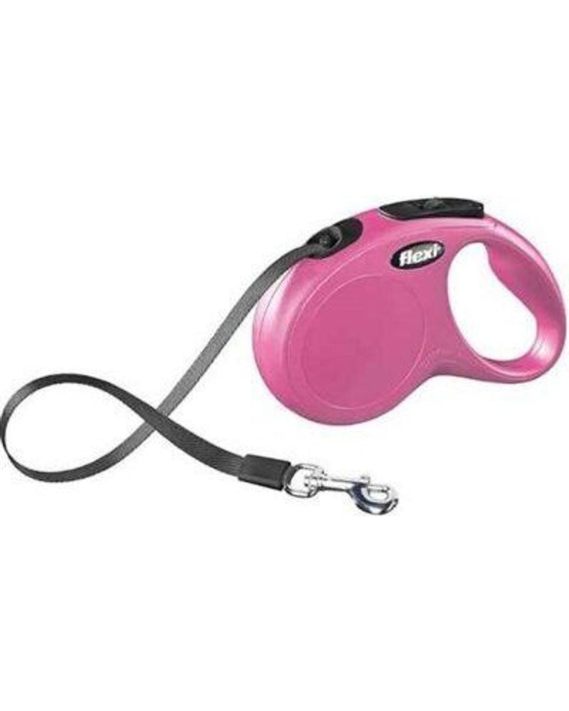 Flexi Pembe 3 m Otomatik Şerit Köpek Tasması (XS)
