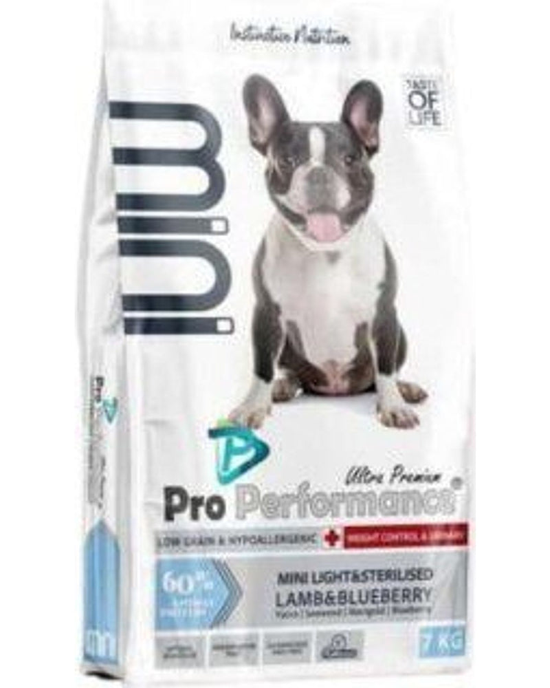 Pro Performance Light Kuzulu Kısır Küçük Irk Köpek Maması 7 kg