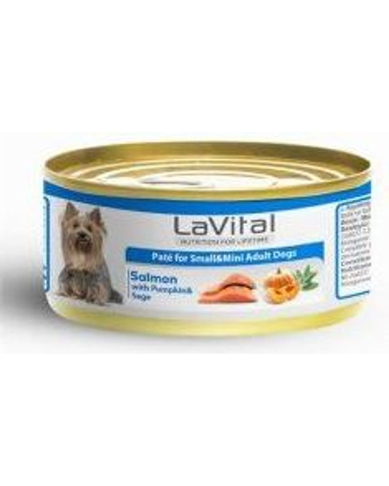 LaVital Somonlu Bal Kabaklı Küçük Irk Köpek Konservesi 85 gr