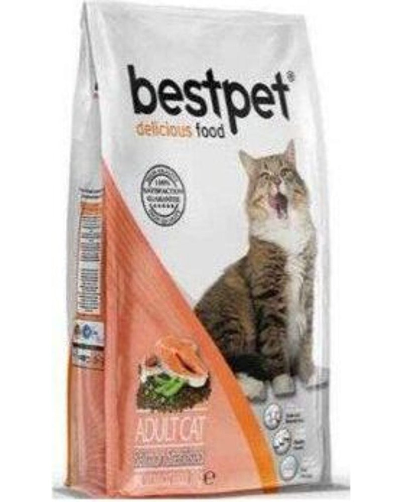 Bestpet Somonlu Kısırlaştırılmış Yetişkin Kedi Maması 15 kg