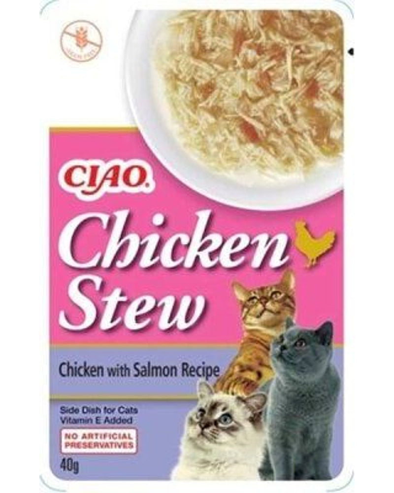 Ciao Churu Tavuk Güveç ve Somonlu Kedi Ödülü 50 gr
