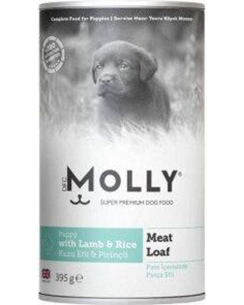 Molly Pate Ezme Kuzulu Yavru Köpek Konservesi 395 gr