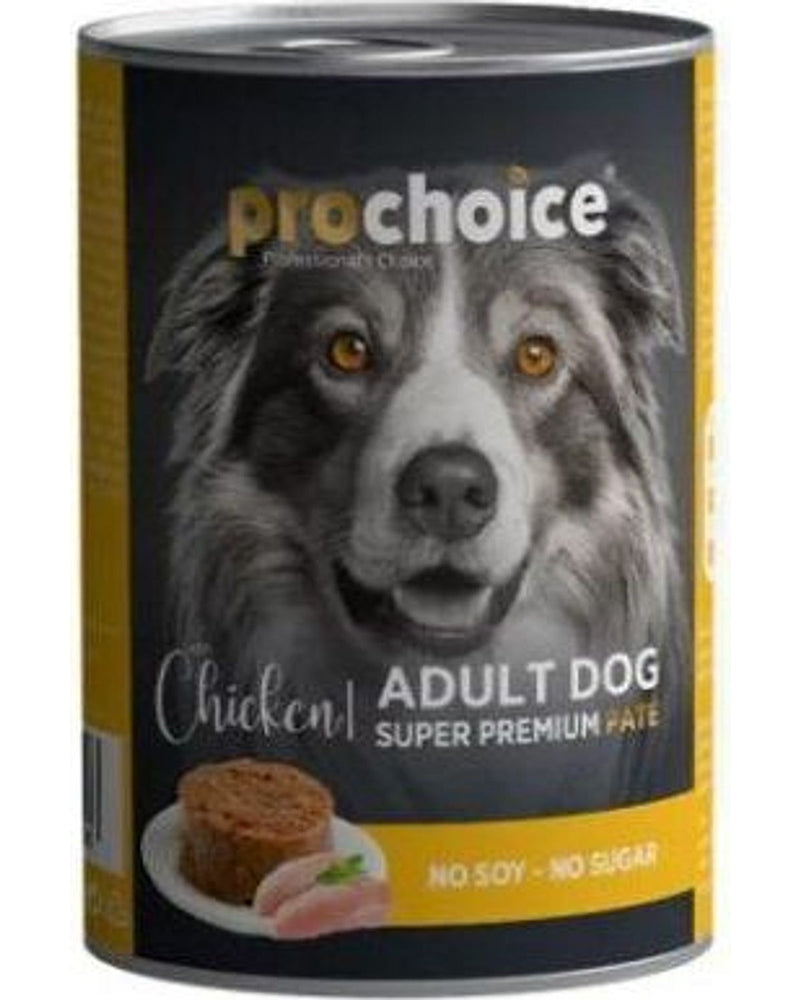 Prochoice Şekersiz Tavuk Ezme Yetişkin Köpek Konservesi 400 gr