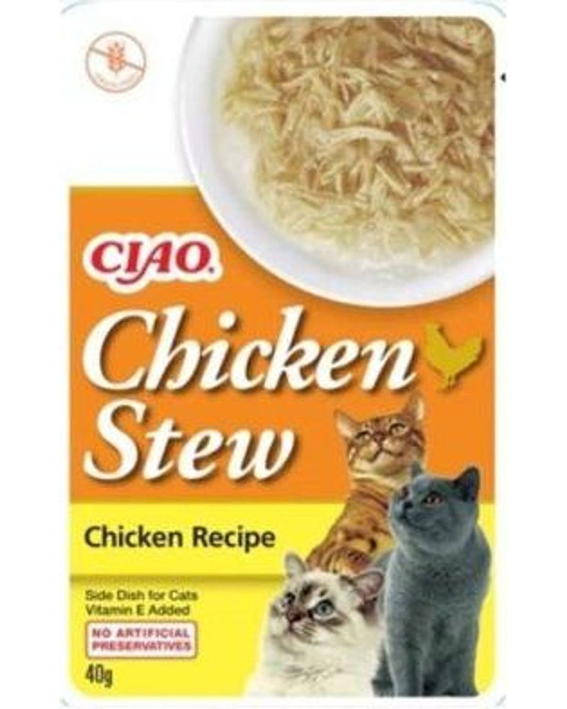 Ciao Churu Tavuk Güveçli Yüksek Nemli Kedi Ödülü 40 gr