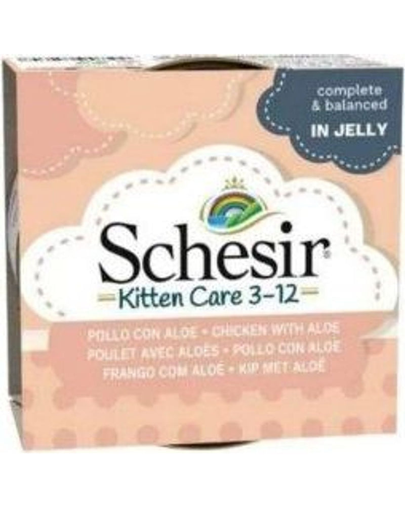 Schesir Tavuk ve Aloe Veralı Yavru Kedi Konservesi 85 g