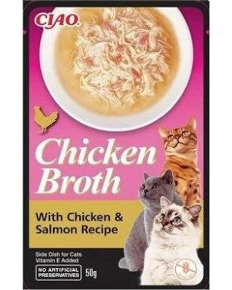 Ciao Churu Somonlu Tavuk Sulu Kedi Ödülü 50 gr