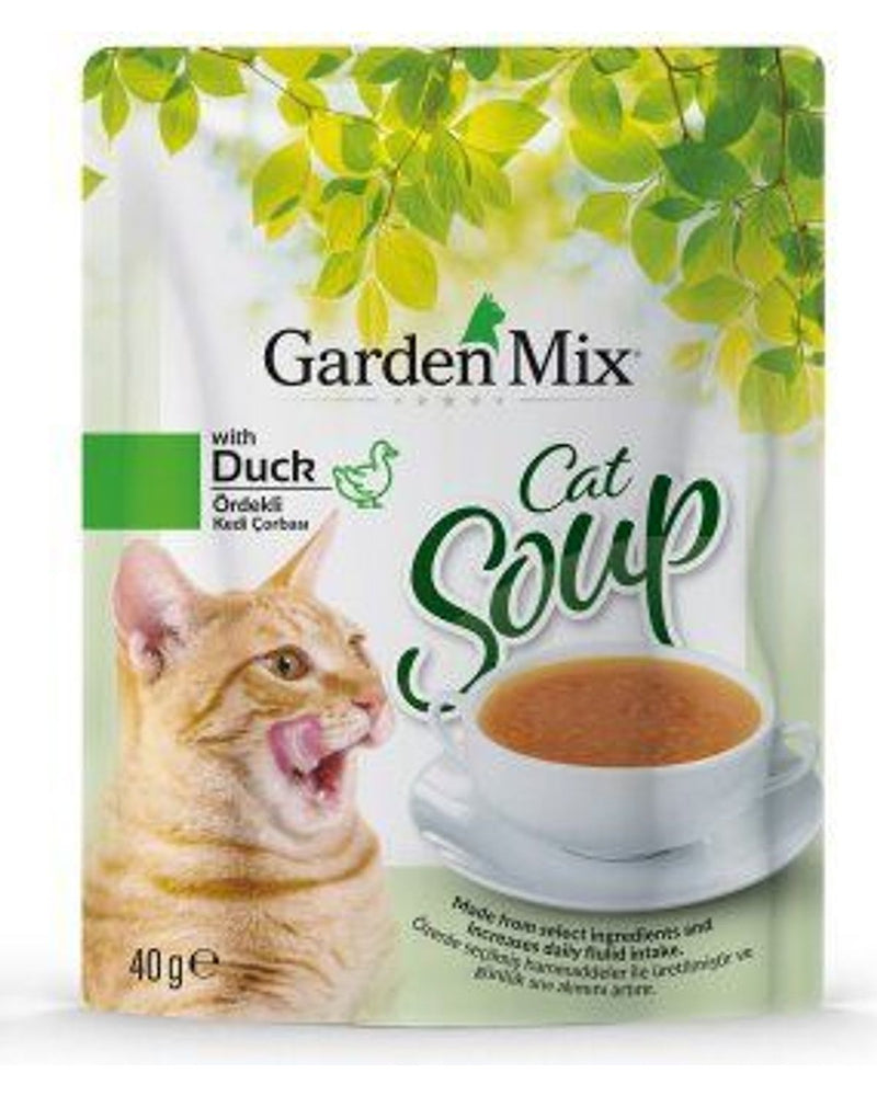 Garden Mix Ördekli Sıvı Kedi Çorbası 40 gr