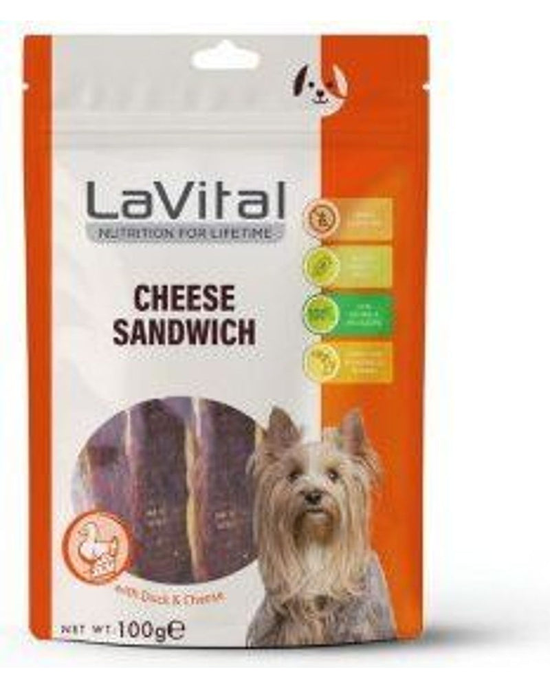 LaVital Ördek Etli ve Peynirli Köpek Ödülü 100 g