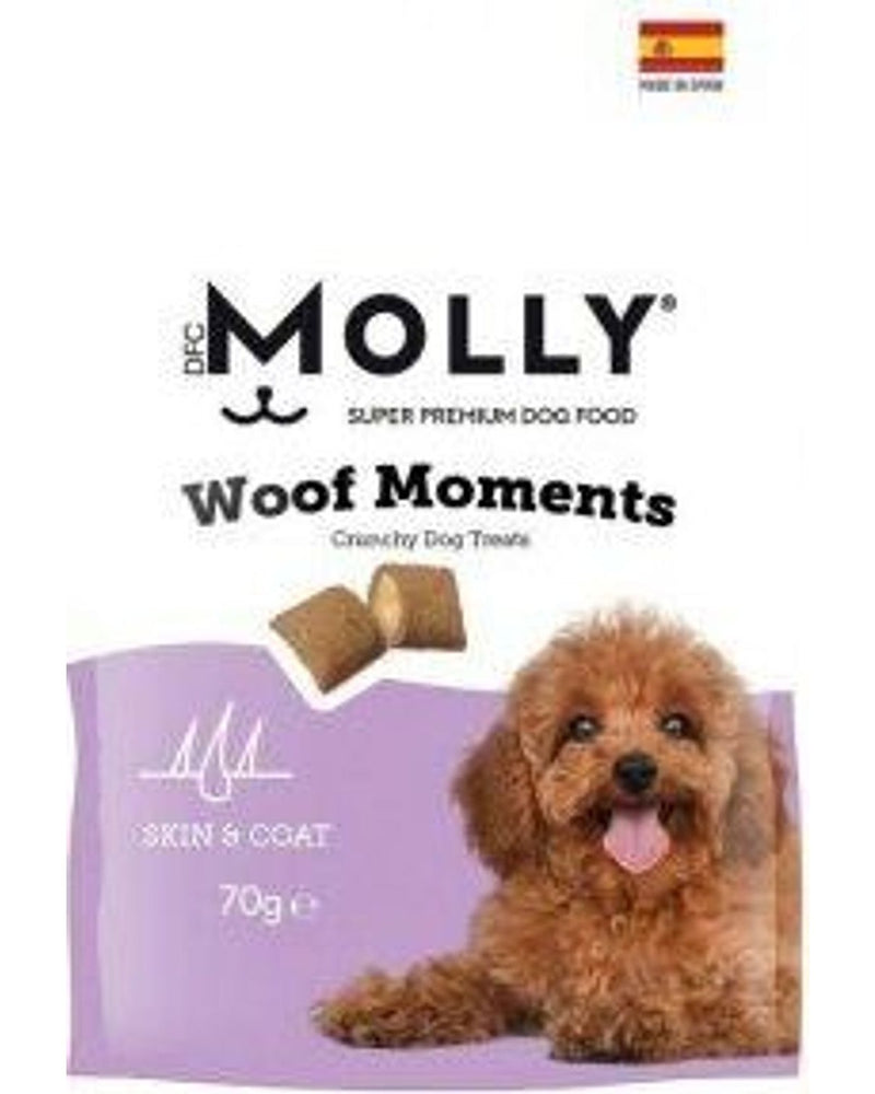 Molly Woof Omega'lı Deri-Tüy Destekli Tavuklu Köpek Ödülü 70 gr