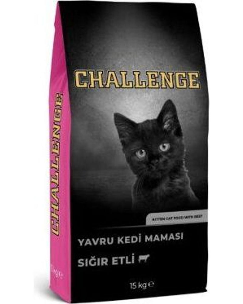 Challenge Sığır Etli Yavru Kedi Kuru Maması 15 kg