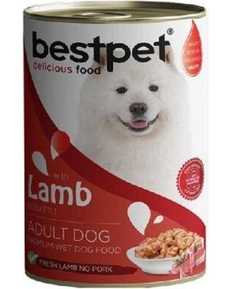 Bestpet Jöleli Kuzu Etli Yetişkin Köpek Konservesi 400 gr