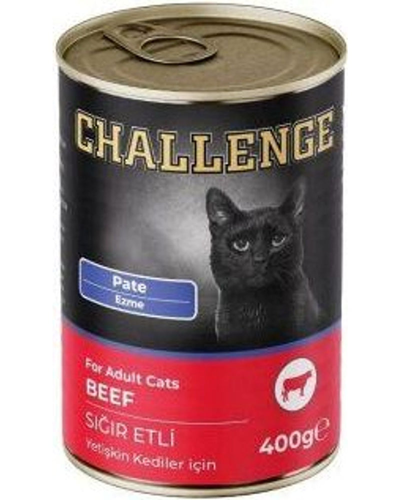 Challenge Sığır Etli Pate Yetişkin Kedi Konservesi 400 gr
