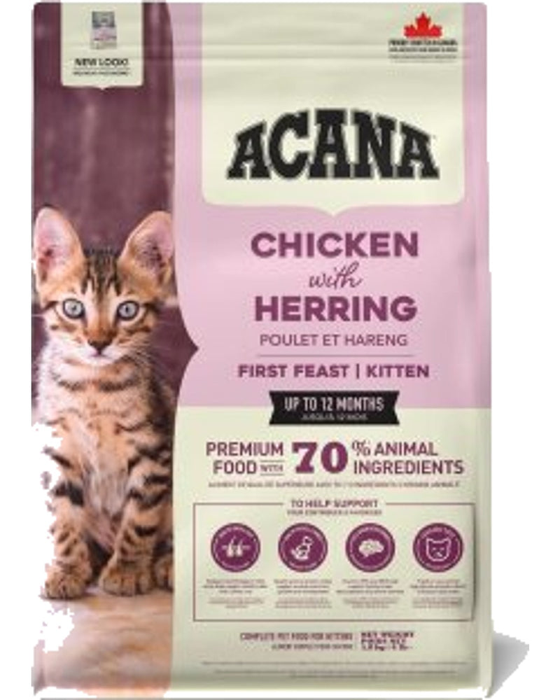 Acana First Feast Tavuklu Balıklı Yavru Kedi Maması 1,8 kg