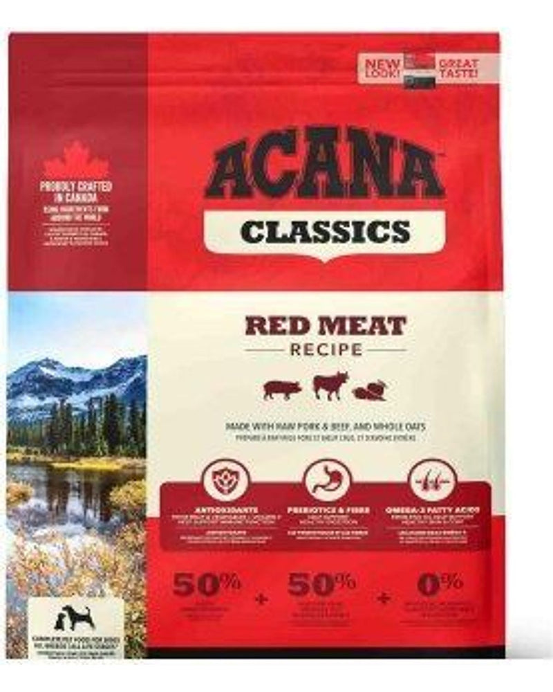 Acana Red Meat Kuzu ve Sığır Etli Düşük Tahıllı Köpek Maması 2 kg