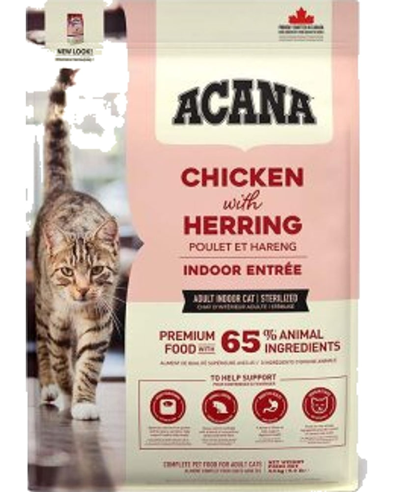 Acana Tavuk ve Ringa Balıklı Kısırlaştırılmış Kedi Maması 4,5 kg