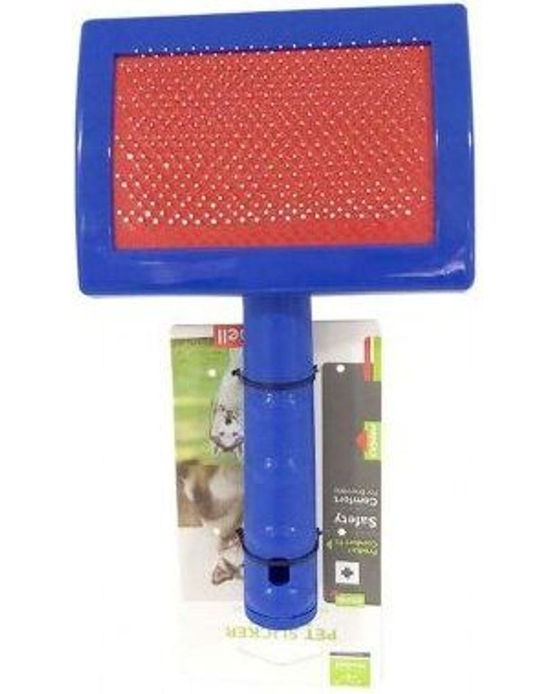 Boncuk Uçlu Büyük Irk Köpek Tüy Fırçası 18 cm
