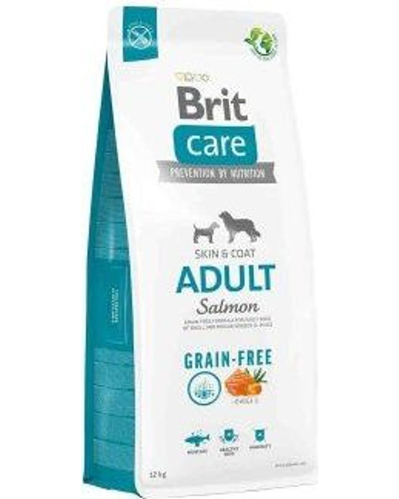 Brit Care Tahılsız Somonlu Deri & Tüy Orta Irk Köpek Maması 12 kg
