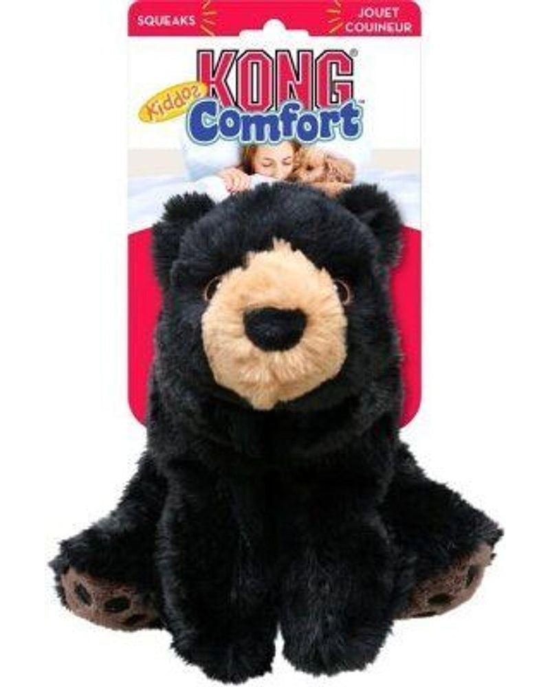 Kong Comfort Kiddos Ayı Figürlü Gıcırtılı Peluş Köpek Oyuncağı (L)