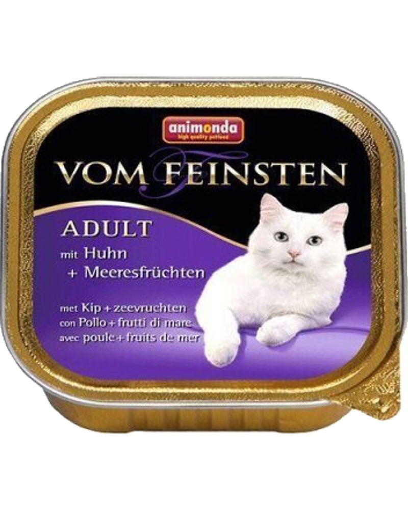 Tavuk ve Deniz Mahsullü Yetişkin Kedi Konservesi 100 gr