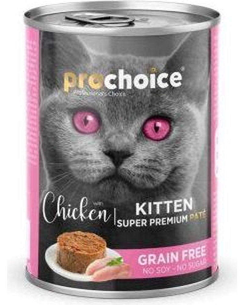Prochoice Tavuklu Pate Yavru Kedi Konservesi 400 gr