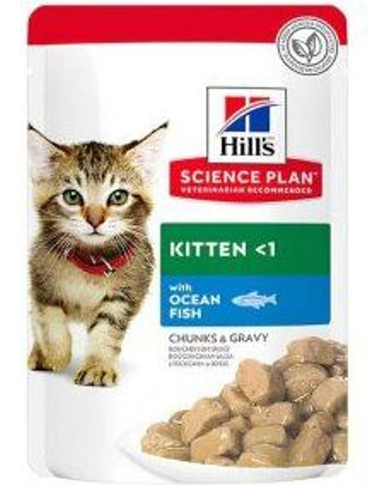 Hill's Science Plan Soslu Okyanus Balıklı Yavru Kedi Yaş Maması 85 gr