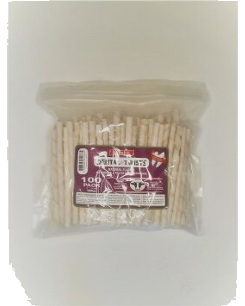 Freshy Dental Burgu Köpek Çiğneme Çubuğu (13 cm, 100'lü)