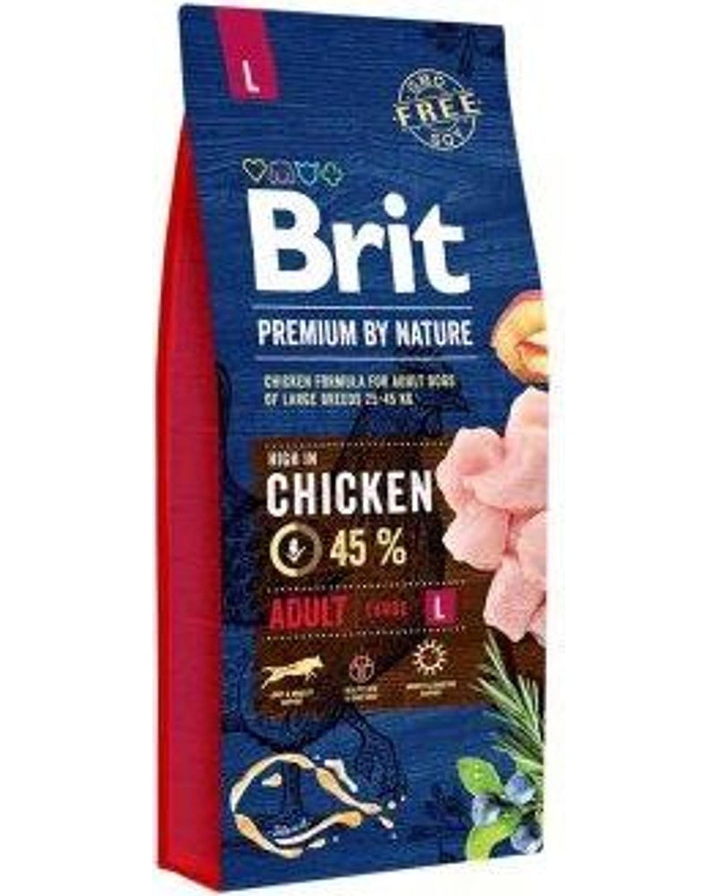 Brit Premium Tavuklu Büyük Irk Yetişkin Köpek Maması 15 kg